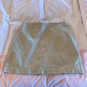 Light Green BDG/Urban Outfitters skirt, size XS